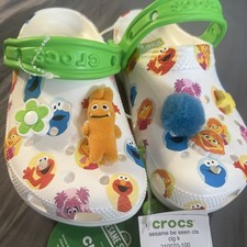 New  with Crocs Sesame Street