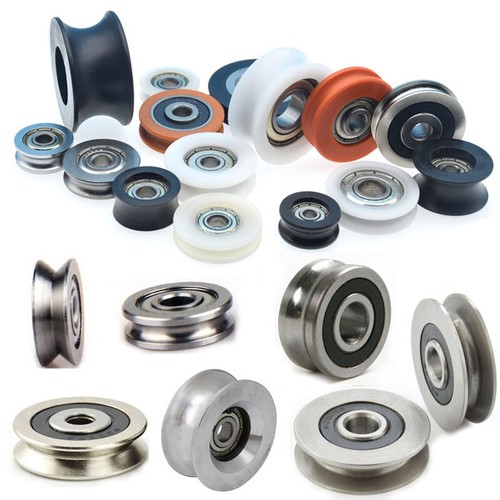 Nylon metal pulley - metal, u/v