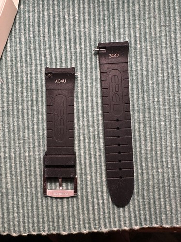 Ebel rubber watch strap - ebel,