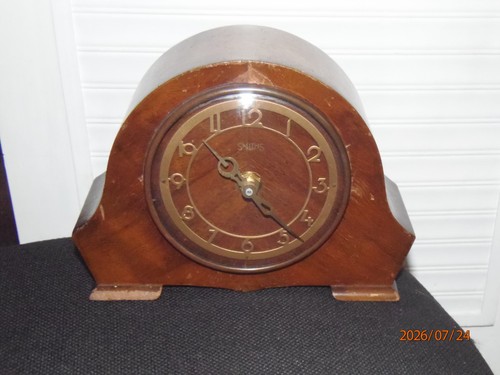 Vintage smiths mantel - mantel, clock