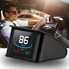 Smart Car HUD P10 GPS MPH Digital Head-Up LCD Display Speedometer OBD2 Scanner