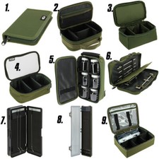 Fishing Tackle Wallet Storage System Bag Hair Rig Lead Terminal Pouch Carp NGT