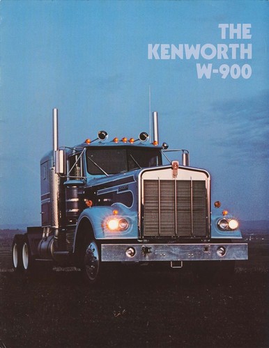 Kenworth w900 70s poster - 70s, x