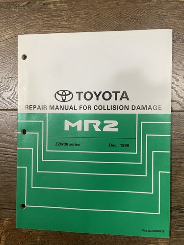 Toyota mr2 repair manual - mr2, for
