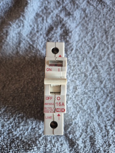 Mem ab16s2 mcb 16a - 16a,