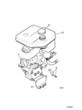 Jaguar Genuine Reservoir Kit