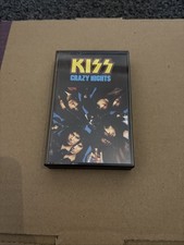 Kiss Crazy Nights Cassette Tape Album Excellent