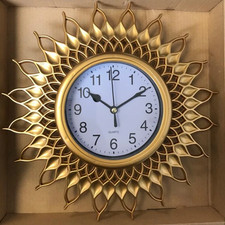 Retro Design Wall Decor Clock Living Room Clock Fashion Decorative Hanging Clock