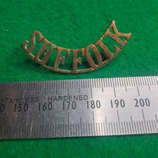 WW1 The Suffolk Regiment