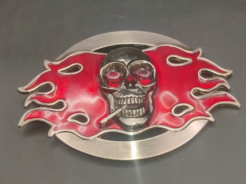 Vintage skull flame - vintage,