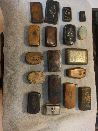 Vintage snuff box - box, antique