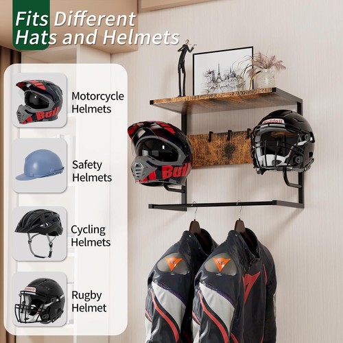 Motorcycle helmet wall - helmet,