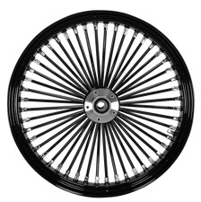 Black/Black 48 FAT Spoke FRONT