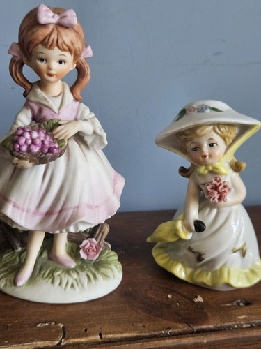 Vintage porcelain figurines - vintage,