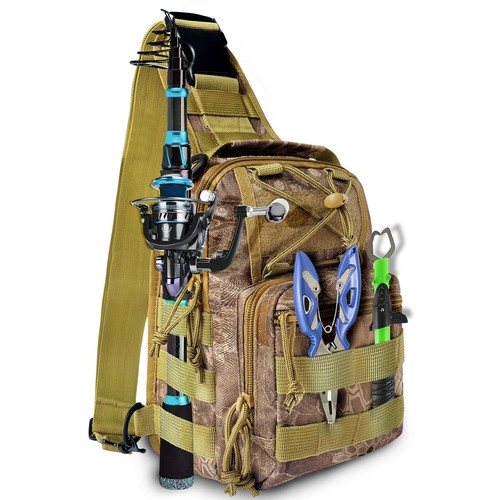 Fishing tackle backpack - tackle,