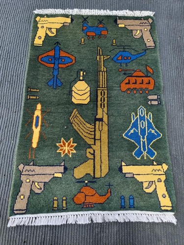 Afghan handmade war - handmade, rug