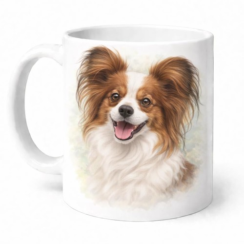 Papillon dog mug brew - papillon,