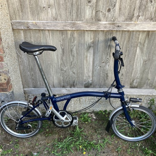 Brompton folding bike s3l - folding,