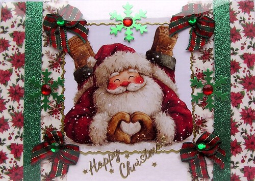 Happy christmas hand crafted - happy,