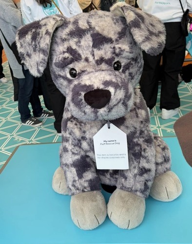 Jellycat rescue fluff dog - rescue,
