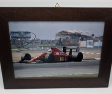 Nigel Mansell 1989 British Grand Prix Hand signed photo with certificate