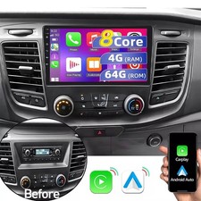 8-Core 4+64GB For 1-Din Ford