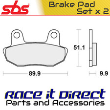 Brake Pads for HONDA VT 700 C