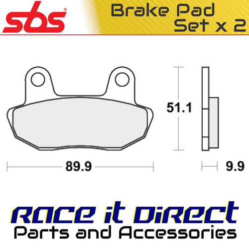 Brake pads for honda 700 - brake,