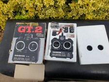 Vintage Daishin GT2 2 Channel Radio Control Transmitter receiver, servos, VGC.