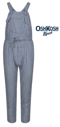 Girls dungaree store navy - ex,