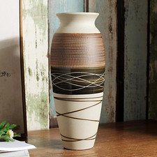 Large Tall Rustic Ceramic