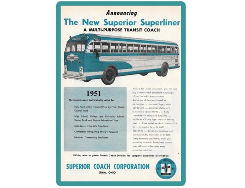 1951 superior superliner - superior,