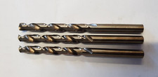 3 x Cleveland 9/32" Jobber Drill - HSCo8 Split Point - T7 - Bronze Finish - 3735