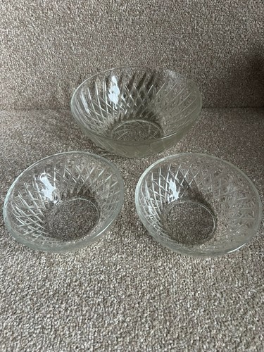 Vintage cut glass - cut,