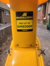 GARDEN SHREDDER 1400w CORDED