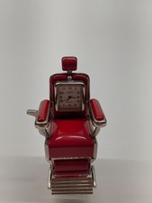 Vintage barber chair clock - barber,