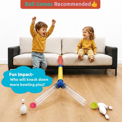 Kids bowling game set - kids, indoor
