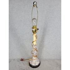 Vintage Floral Ceramic Table