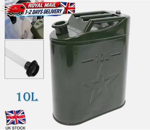 Metal jerry can 10l - can,