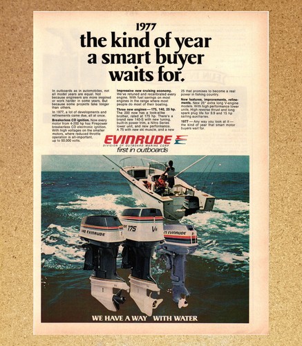 Evinrude fishing boat outboard - evinrude,