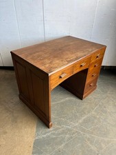 A 1940’s walnut desk