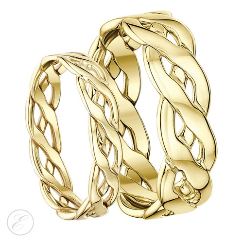 9ct yellow gold hand - 9ct, made