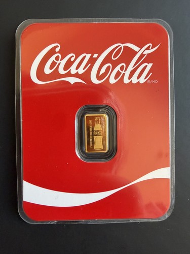 Coca cola gold bar - coca-cola,