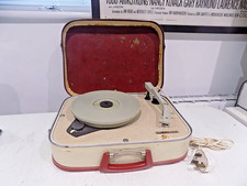 Fidelity HF31 Vintage 1960s Valve Record Player Red & Cream SPARES/PARTS