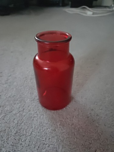 Milk bottle shape red - milk,