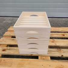 Wooden Crates, Set of 5