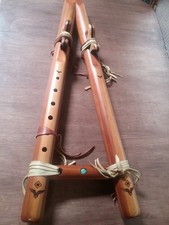 High spirits double A drone flute Native American