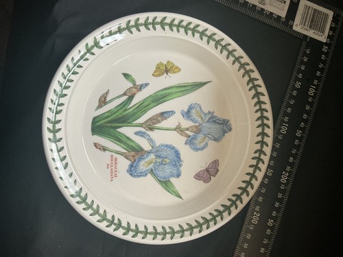 Portmerion plate iris pattern - portmerion,