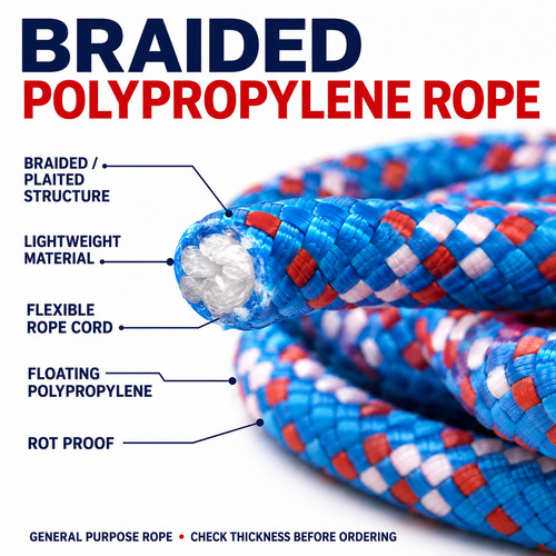 Strong braided polypropylene - strong,