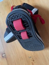 Heelys Skate Trainer/Shoes Black/Red - Size 12 Kids